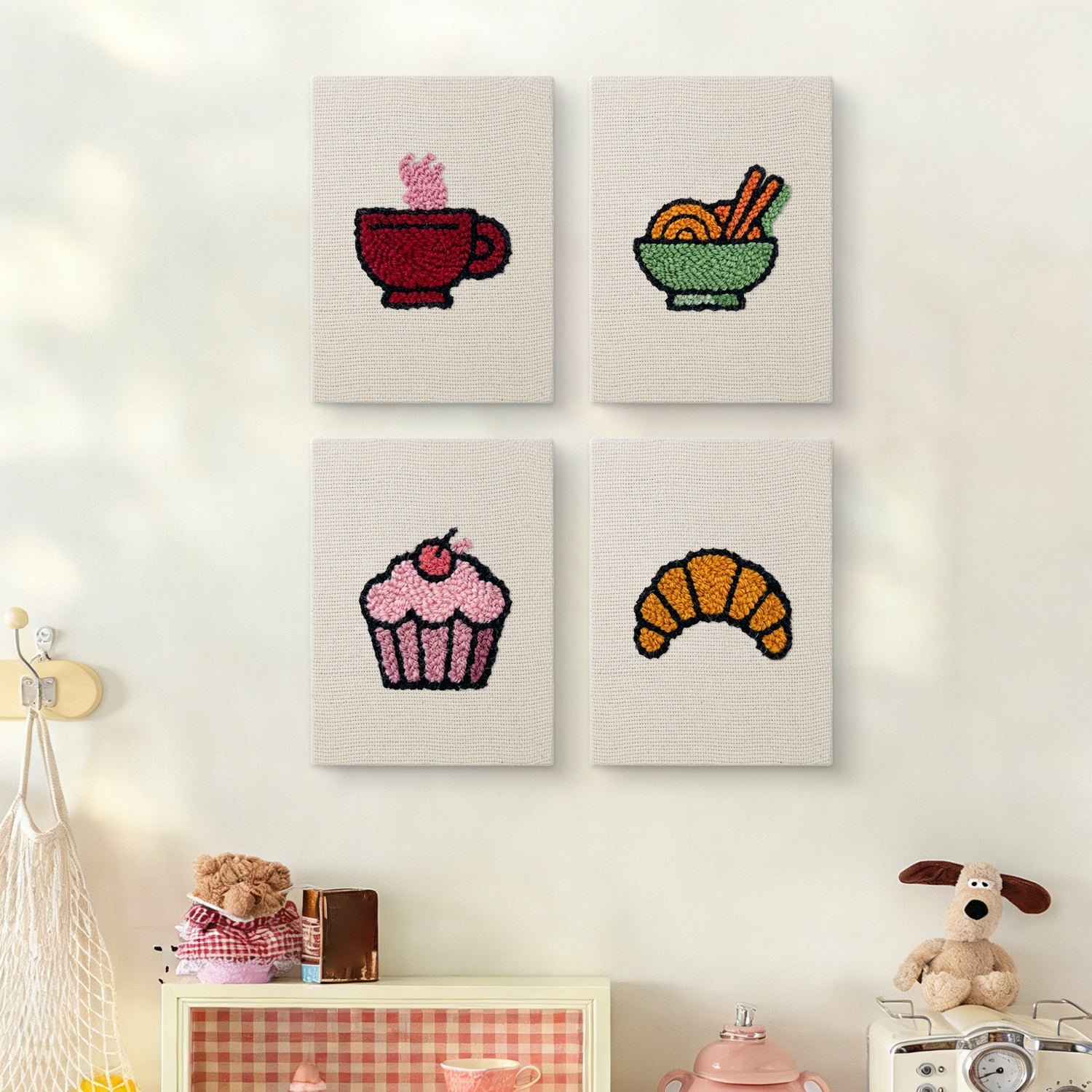 Snacks & Desserts 19 | Mini Punch Needle Kit