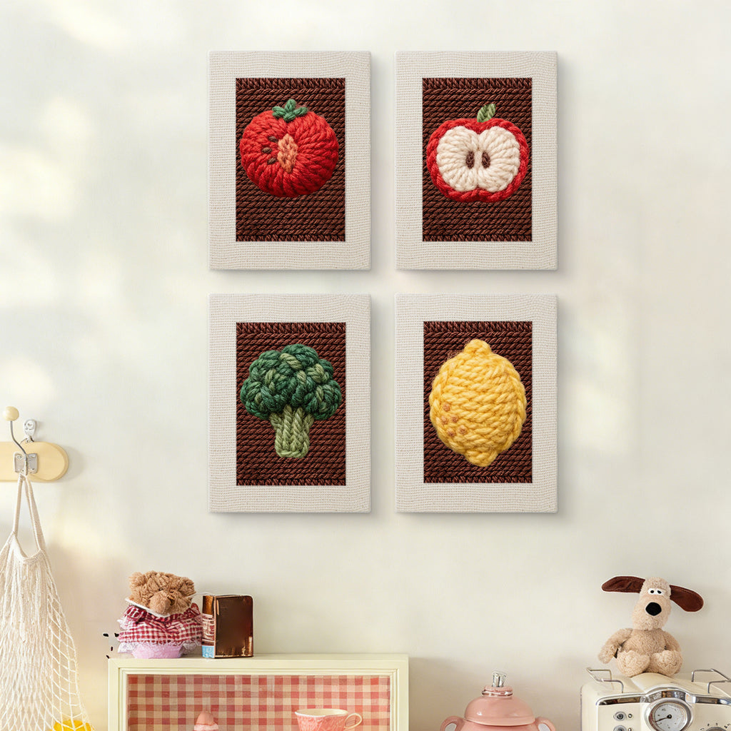 Fruits & Vegetables 17 | Mini Punch Needle Kit