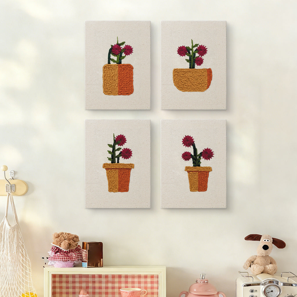 Floral Plants 4 | Mini Punch Needle Kit