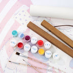Paint-by-Number Door Panels – Merry Christmas Set
