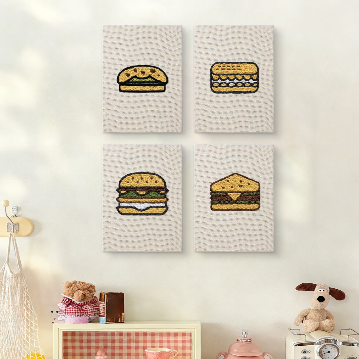 Fast Food 7 | Mini Punch Needle Kit