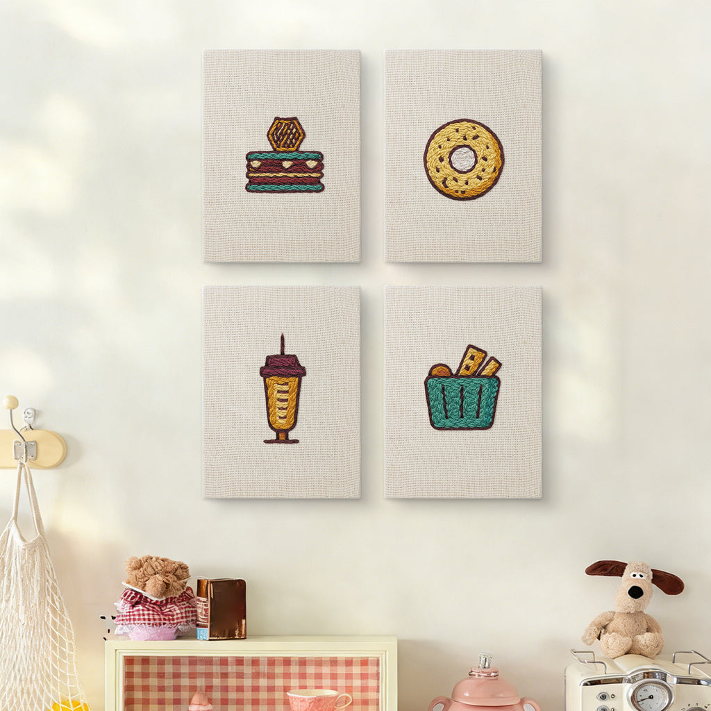 Snacks & Desserts 10 | Mini Punch Needle Kit