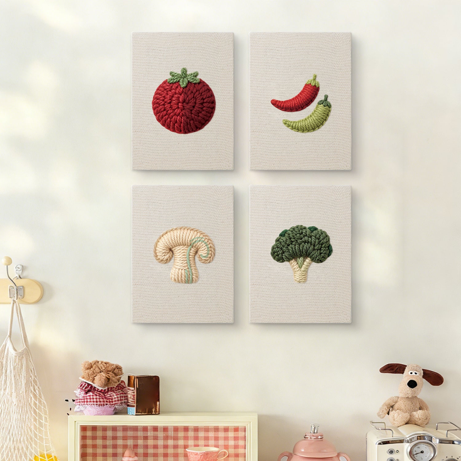 Fruits & Vegetables 29 | Mini Punch Needle Kit