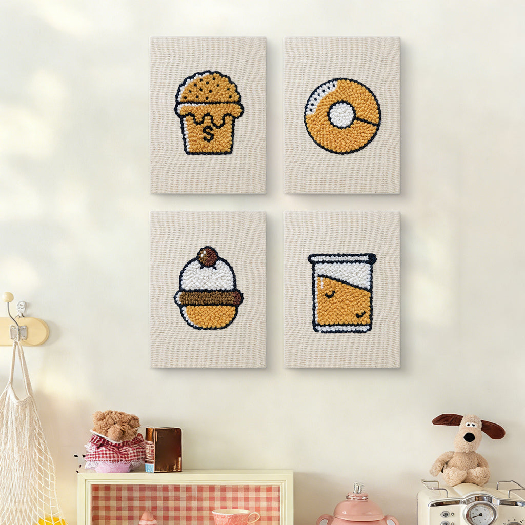 Snacks & Desserts 1 | Mini Punch Needle Kit