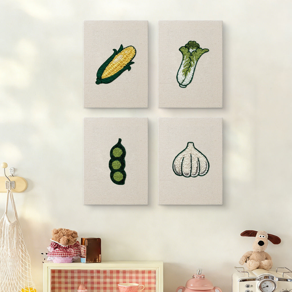Fruits & Vegetables 1 | Mini Punch Needle Kit