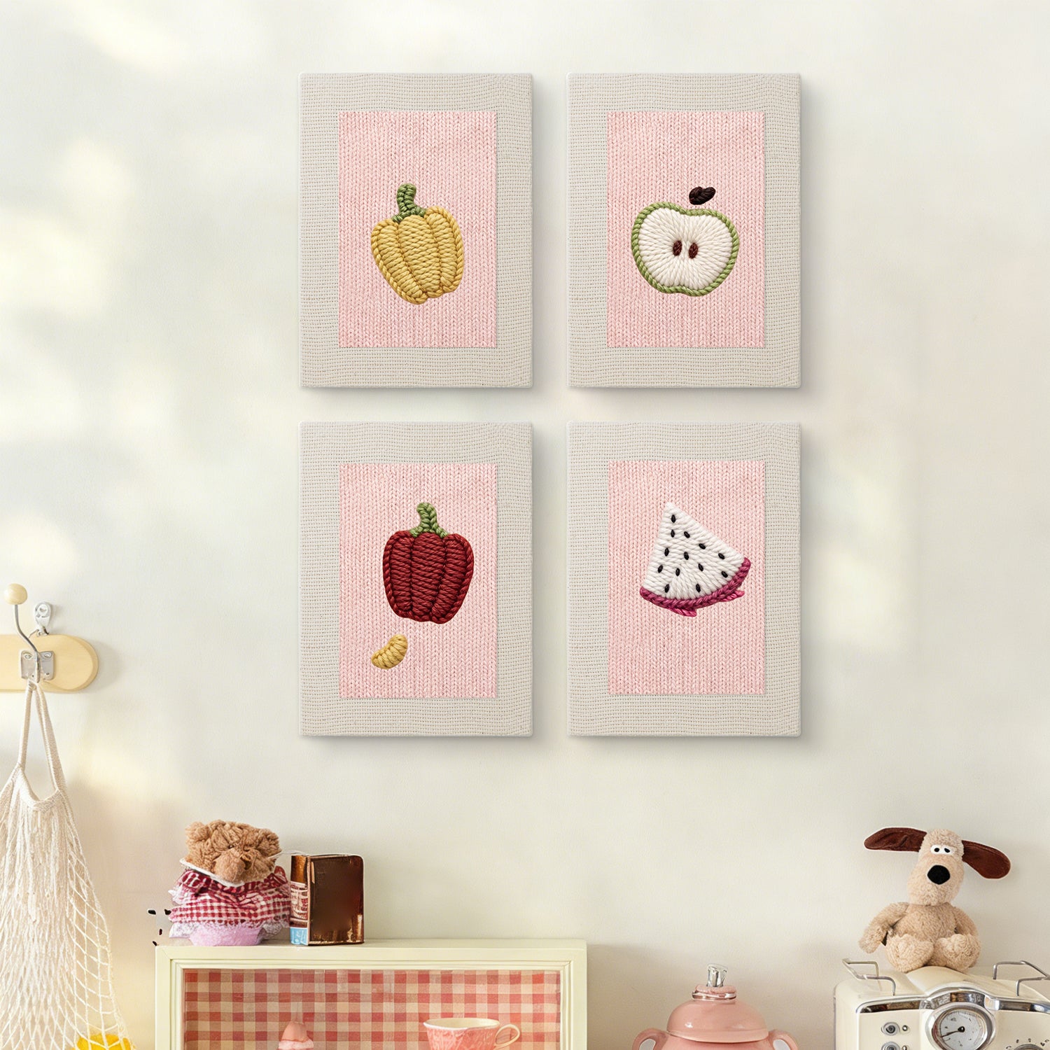 Fruits & Vegetables 19 | Mini Punch Needle Kit