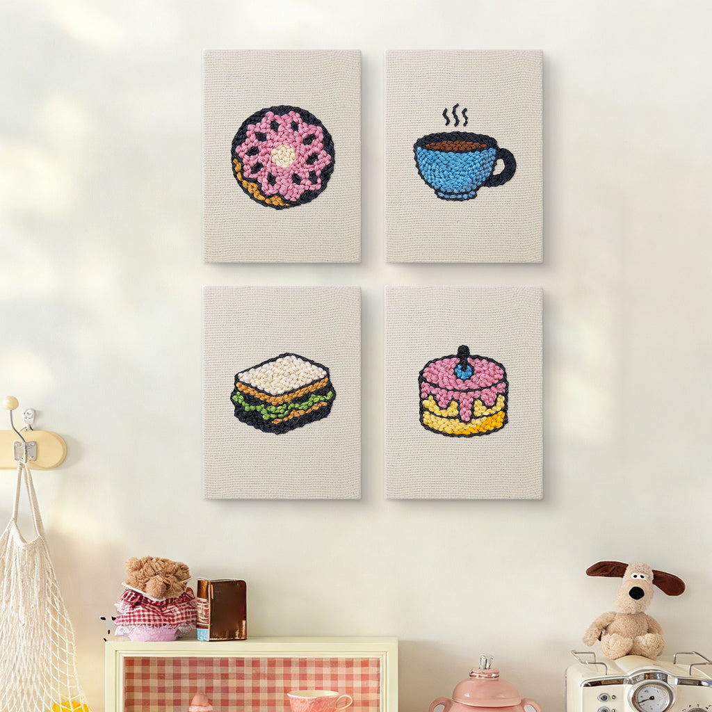 Snacks & Desserts 20 | Mini Punch Needle Kit