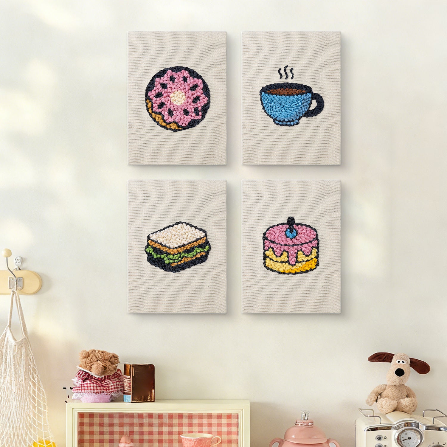 Snacks & Desserts 20 | Mini Punch Needle Kit