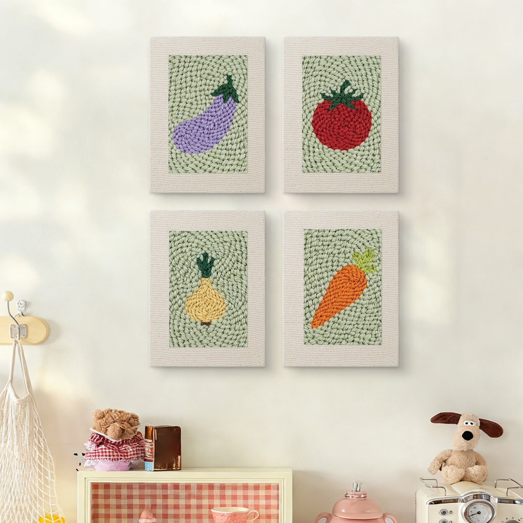 Fruits & Vegetables 36 | Mini Punch Needle Kit