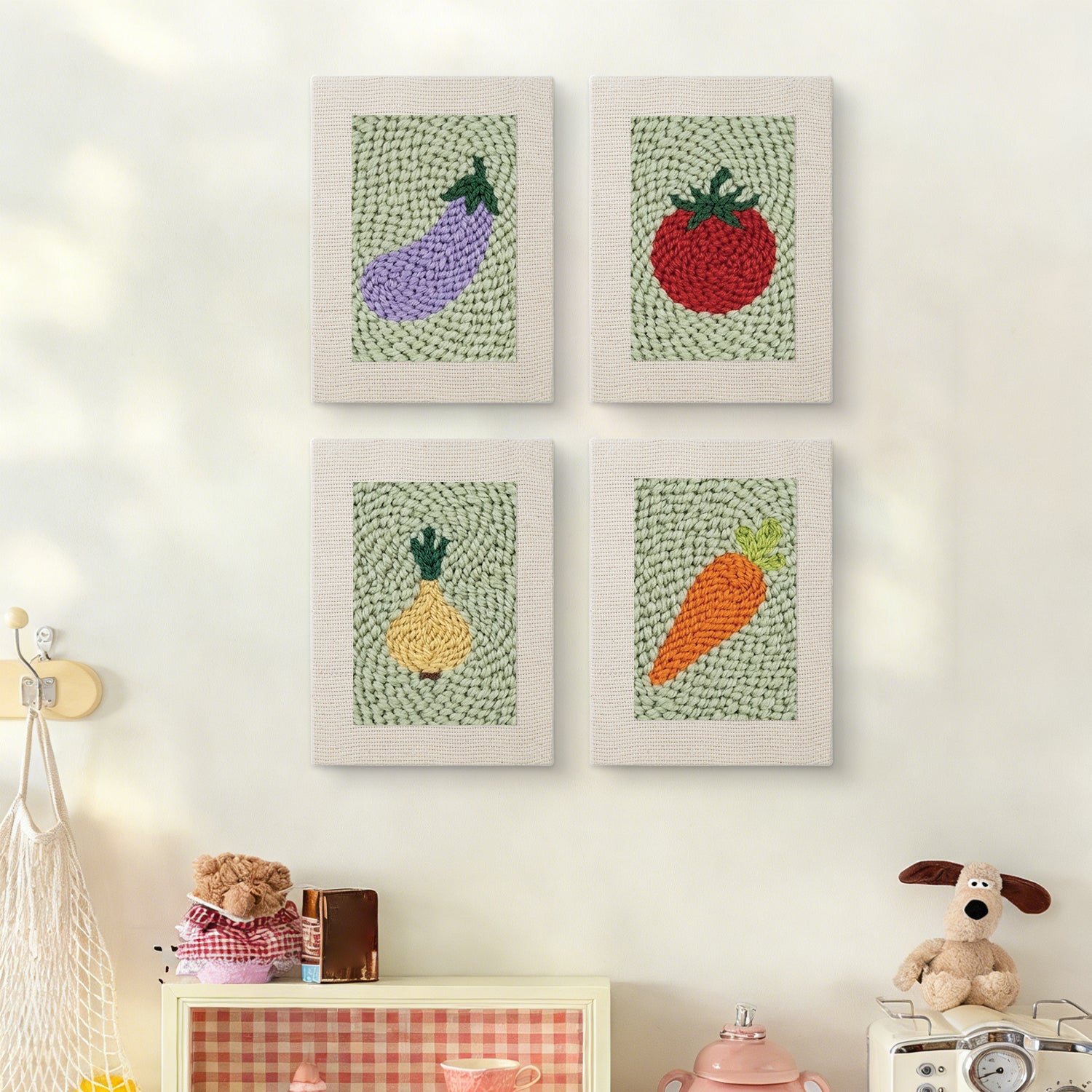 Fruits & Vegetables 36 | Mini Punch Needle Kit