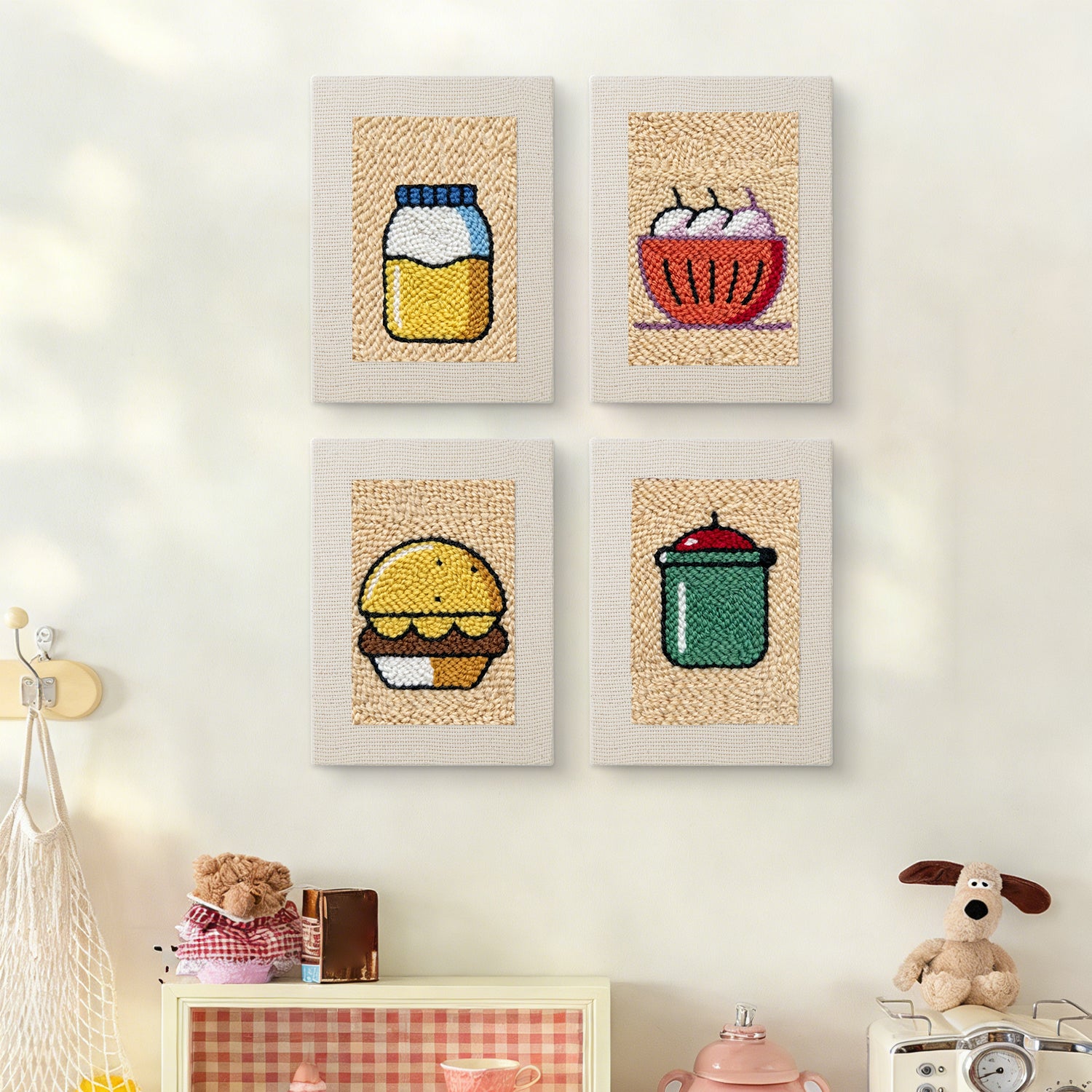 Fast Food 1 | Mini Punch Needle Kit