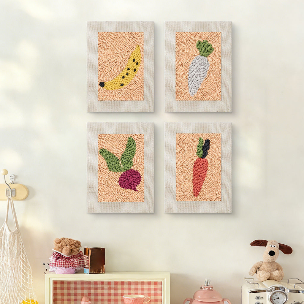 Fruits & Vegetables 20 | Mini Punch Needle Kit