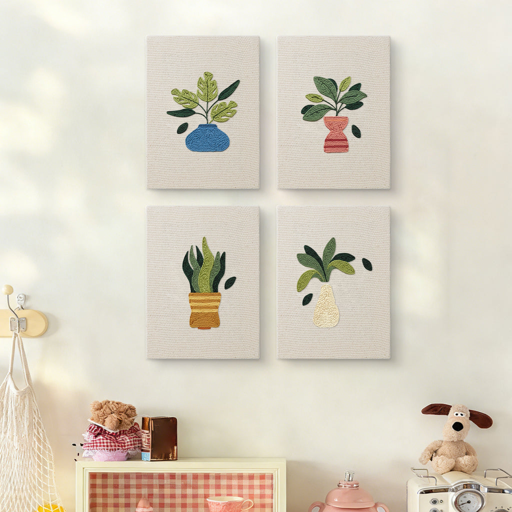 Potted Plants 10 | Mini Punch Needle Kit