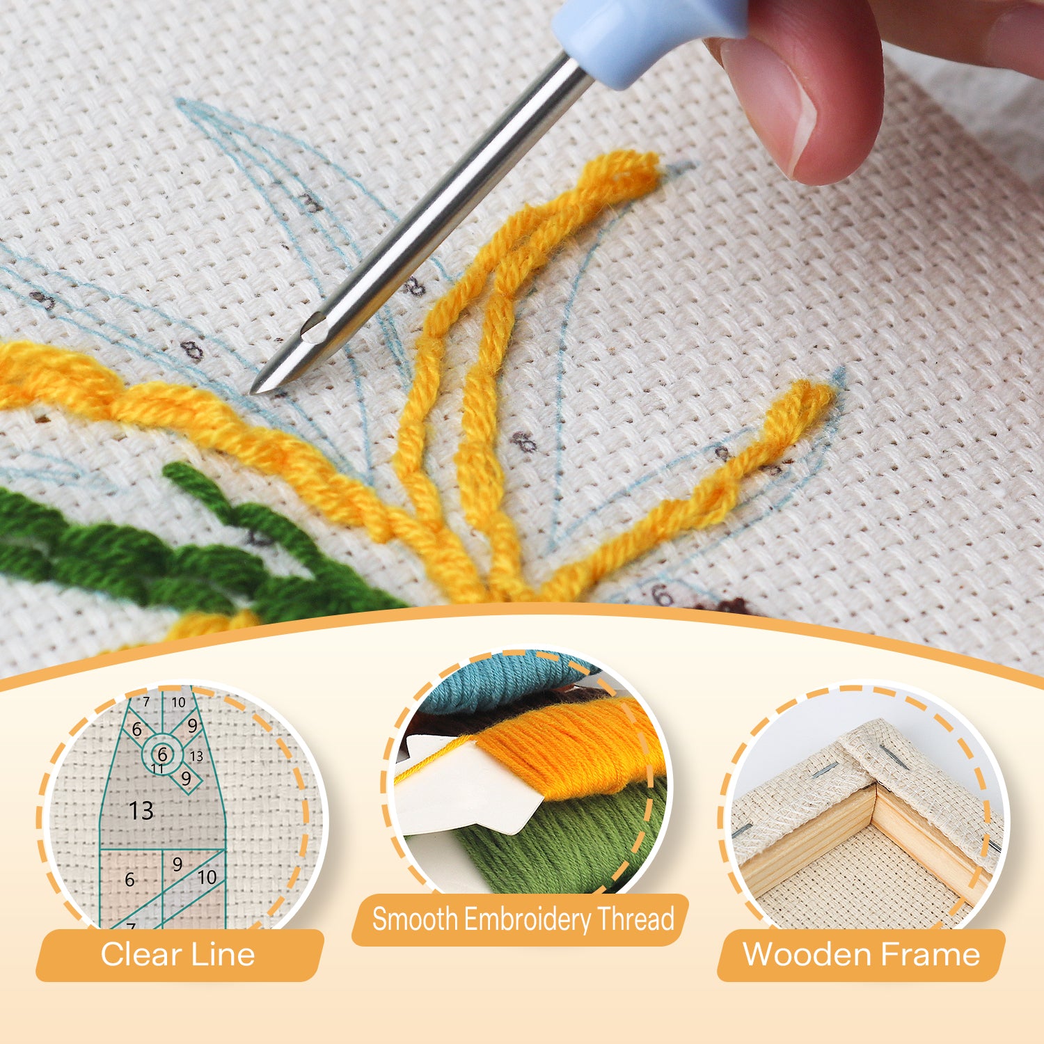 Racing & Tools 3 | Mini Punch Needle Kit