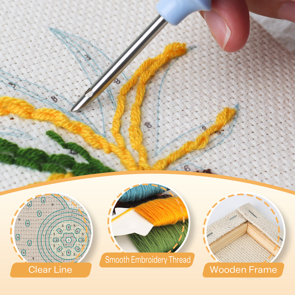 Snacks & Desserts 13 | Mini Punch Needle Kit