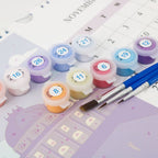 Paint by Numbers Calendar 2026 | Famous Landmarks Edition