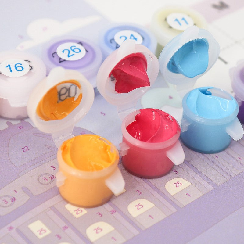 Paint by Numbers Calendar 2026 | Famous Landmarks Edition