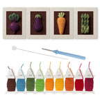 Fruits & Vegetables 10 | Mini Punch Needle Kit