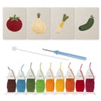 Fruits & Vegetables 16 | Mini Punch Needle Kit