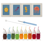Sea Animals 9 | Mini Punch Needle Kit