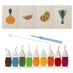 Fruits & Vegetables 21 | Mini Punch Needle Kit