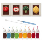 Fruits & Vegetables 17 | Mini Punch Needle Kit