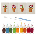 Floral Plants 5 | Mini Punch Needle Kit