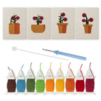 Floral Plants 4 | Mini Punch Needle Kit