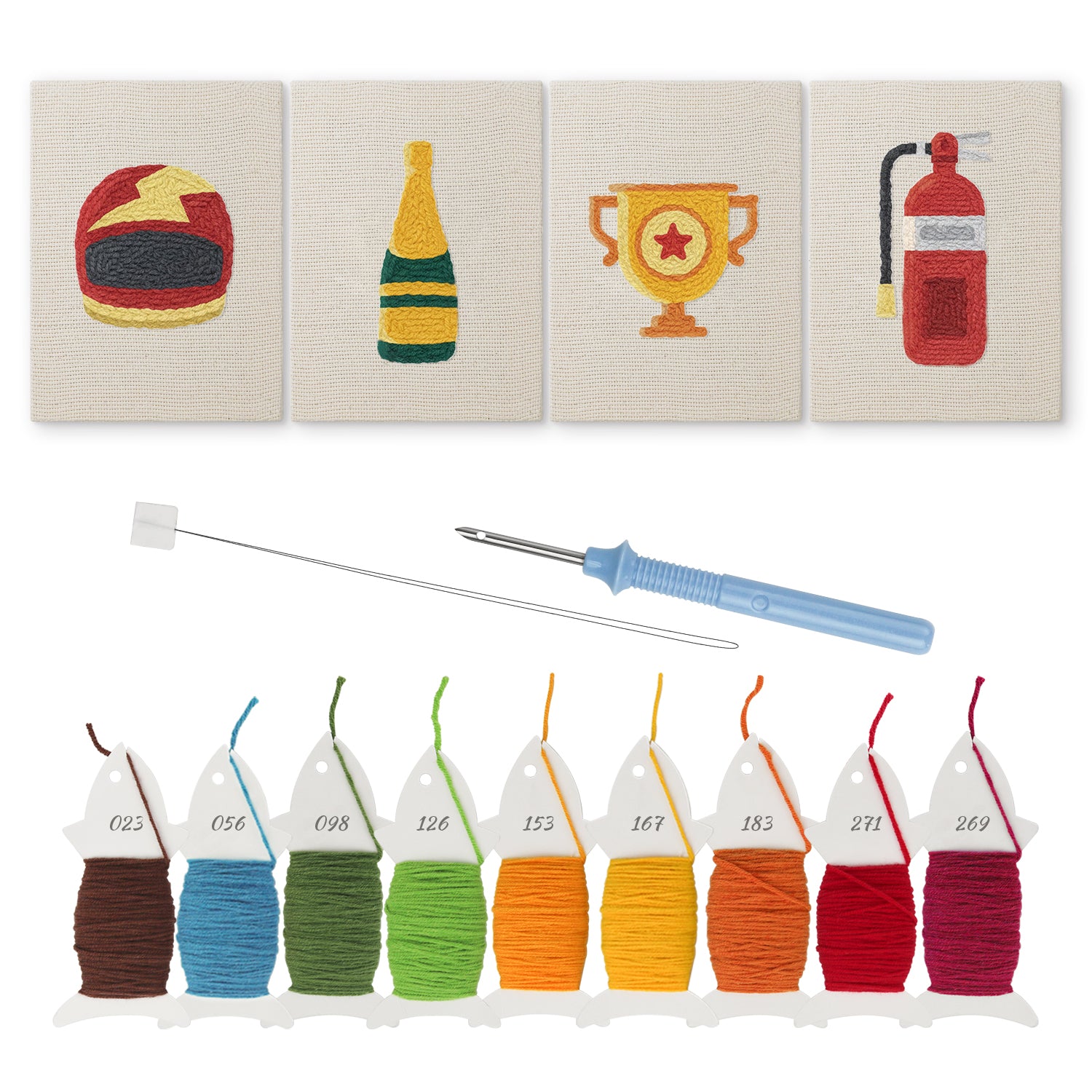 Everyday Objects 1 | Mini Punch Needle Kit