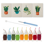 Potted Plants 16 | Mini Punch Needle Kit