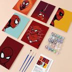 6 Mini Paintings - Superhero Set