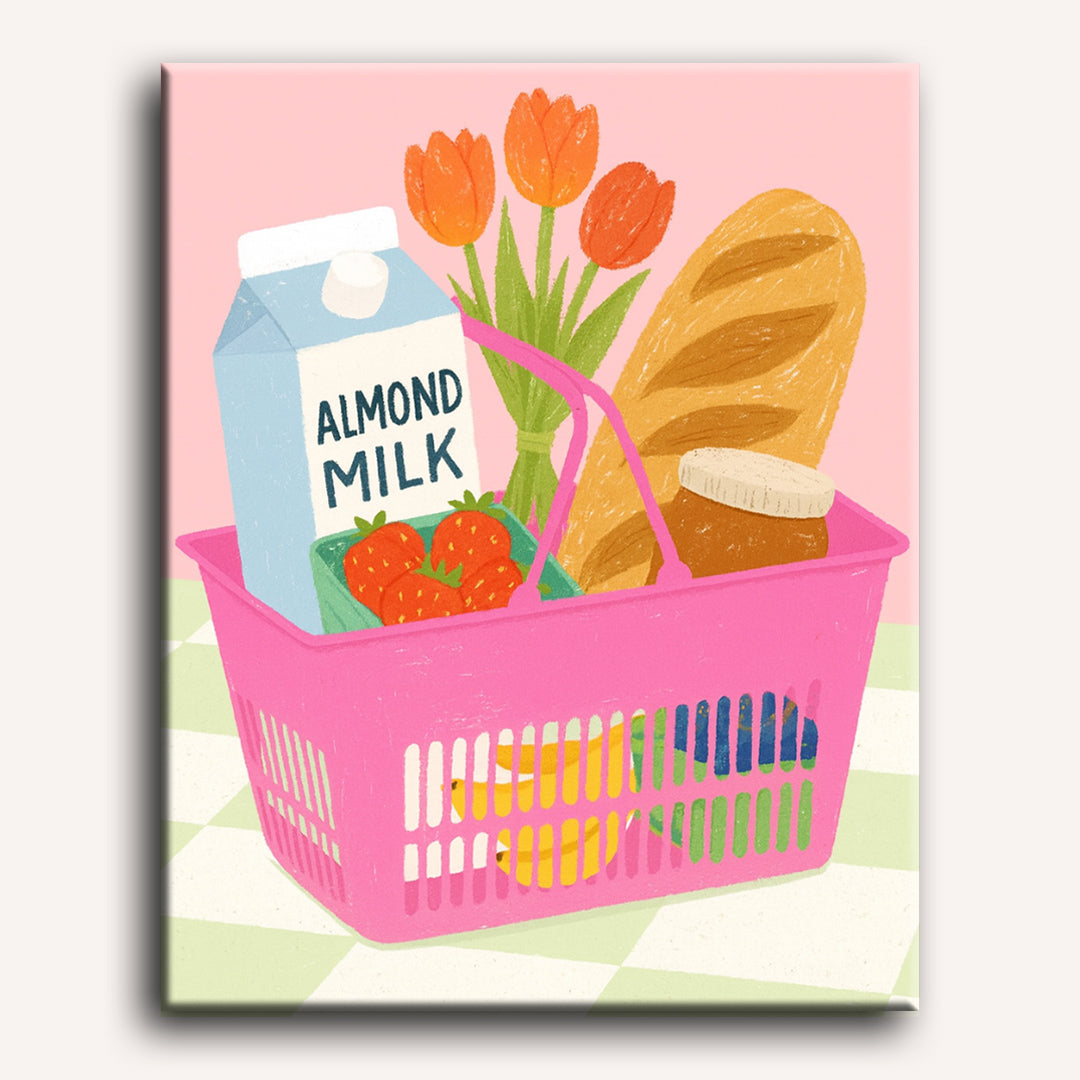 Basket for Her | Paint by Number