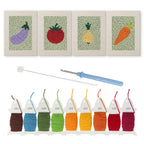 Fruits & Vegetables 36 | Mini Punch Needle Kit