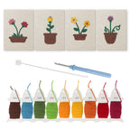 Floral Plants 2 | Mini Punch Needle Kit