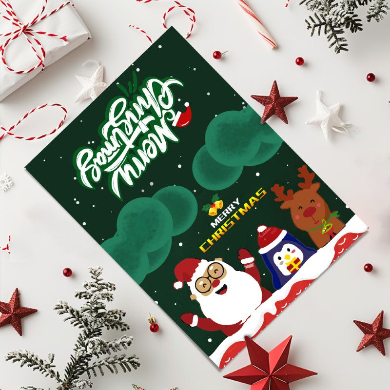 Paint by Numbers Christmas Cards 3 - 6 Pieces