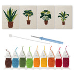 Potted Plants 5 | Mini Punch Needle Kit