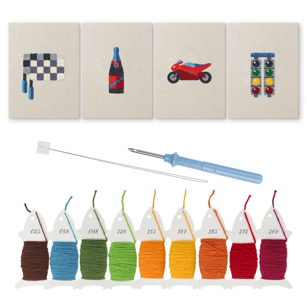 Racing & Tools 3 | Mini Punch Needle Kit