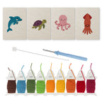Sea Animals 6 | Mini Punch Needle Kit