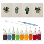 Potted Plants 8 | Mini Punch Needle Kit