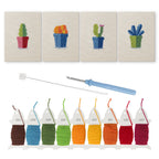 Cactus & Succulents 7 | Mini Punch Needle Kit