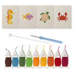 Sea Animals 7 | Mini Punch Needle Kit