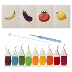 Fruits & Vegetables 25 | Mini Punch Needle Kit
