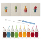 Cactus & Succulents 4 | Mini Punch Needle Kit