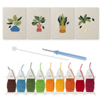 Potted Plants 10 | Mini Punch Needle Kit