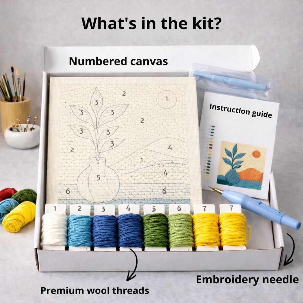 Punch Needle – Cute Puppy