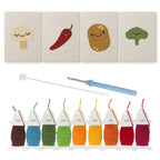 Fruits & Vegetables 32 | Mini Punch Needle Kit