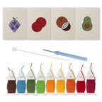 Fruits & Vegetables 7 | Mini Punch Needle Kit