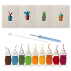 Cactus & Succulents 3 | Mini Punch Needle Kit