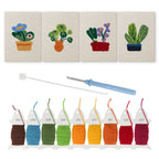 Potted Plants 1 | Mini Punch Needle Kit