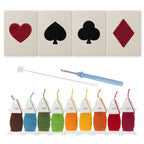 Playing Cards 1 | Mini Punch Needle Kit